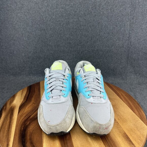 Nike Air Max 1 Essential Wolf Gray Blue White 599820-024 Sz 12 - Picture 3 of 14